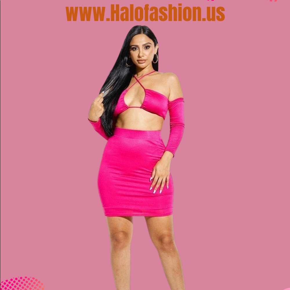 Solid Rayon Spandex Spaghetti Strap Halter